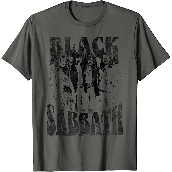 Amazon | ブラックサバス公式ヴィンテージネガティブ Tシャツ | T